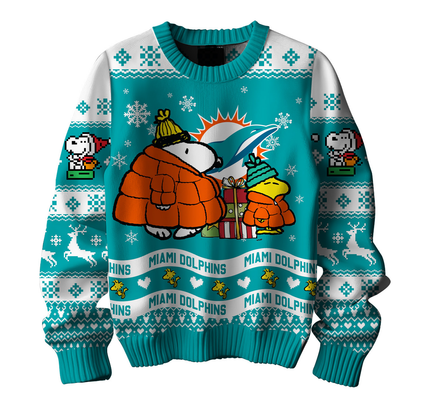 Premium NFL MIA x SNP Ugly Sweater V1 NMD TTV