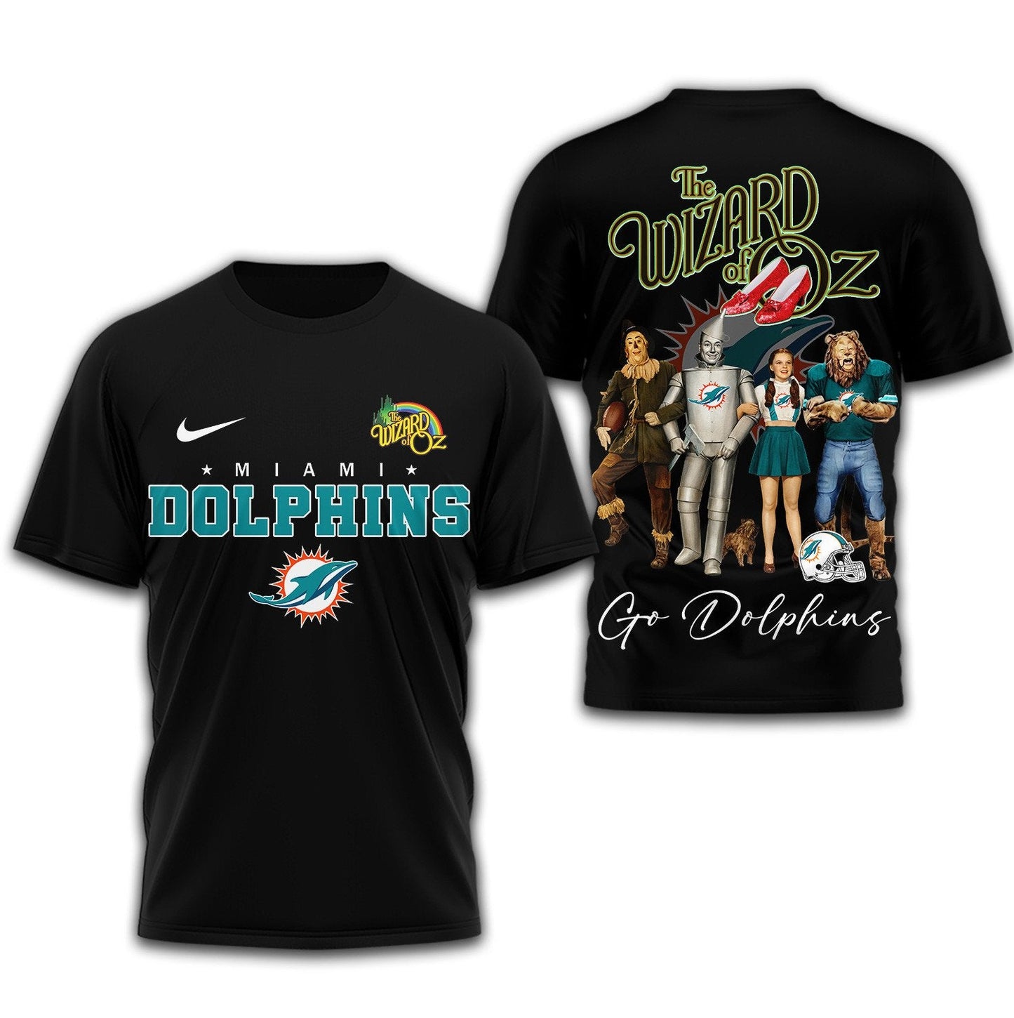 Premium NFL MIA x The Wizard Of Oz T-shirt V1 NMD NHM
