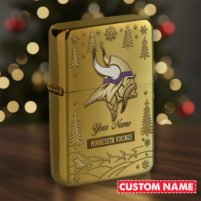 Premium NFL MIN Christmas Lighter V1 NMD TTV