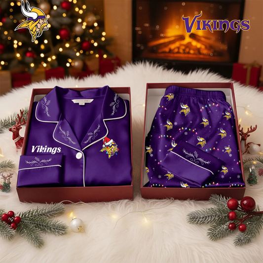 Premium NFL MIN Christmas Pajasma V2 NMD TTV