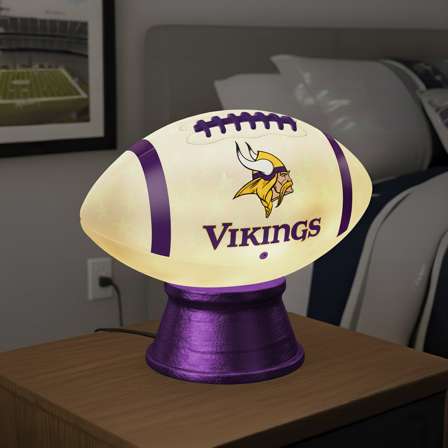 Premium NFL MIN LED Football Night Light V1 NMD TTV