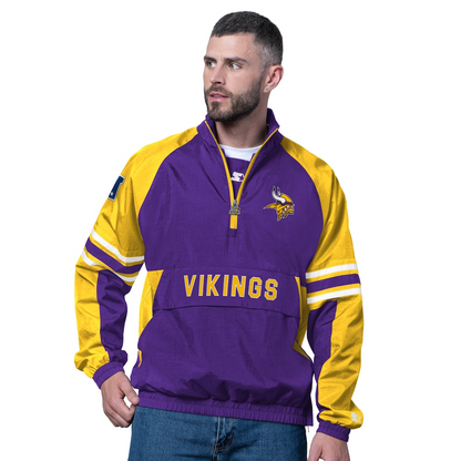 Premium NFL MIN Legacy Quarter-Zip Jacket V1 NMD TTV