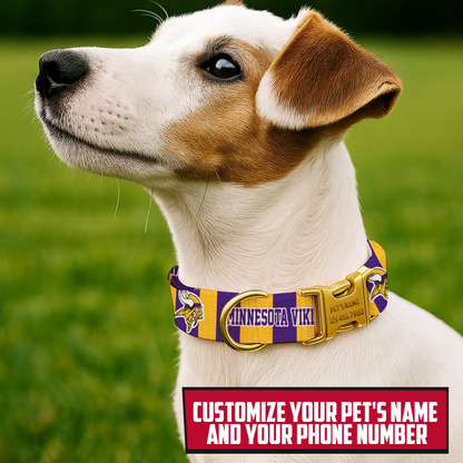 Premium NFL MIN Pet Collar V1 NMD TTV