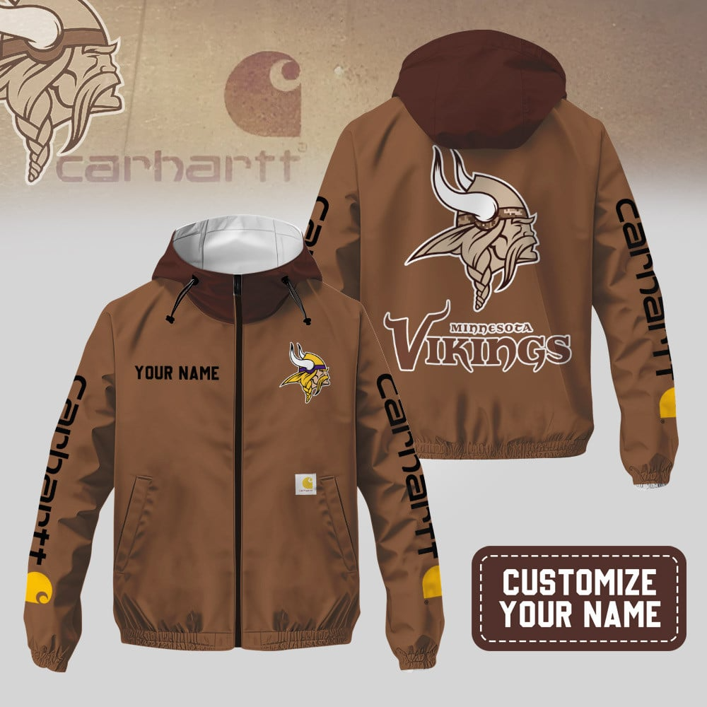 Premium NFL MIN x CAH Windbreaker Jacket V1 NMD TTV
