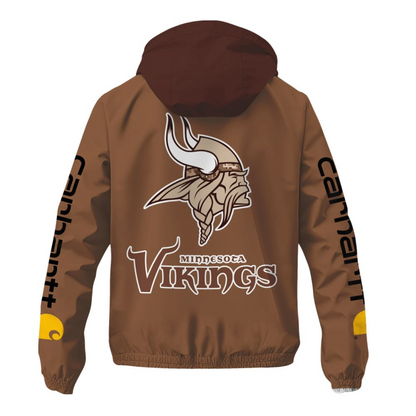 Premium NFL MIN x CAH Windbreaker Jacket V1 NMD TTV
