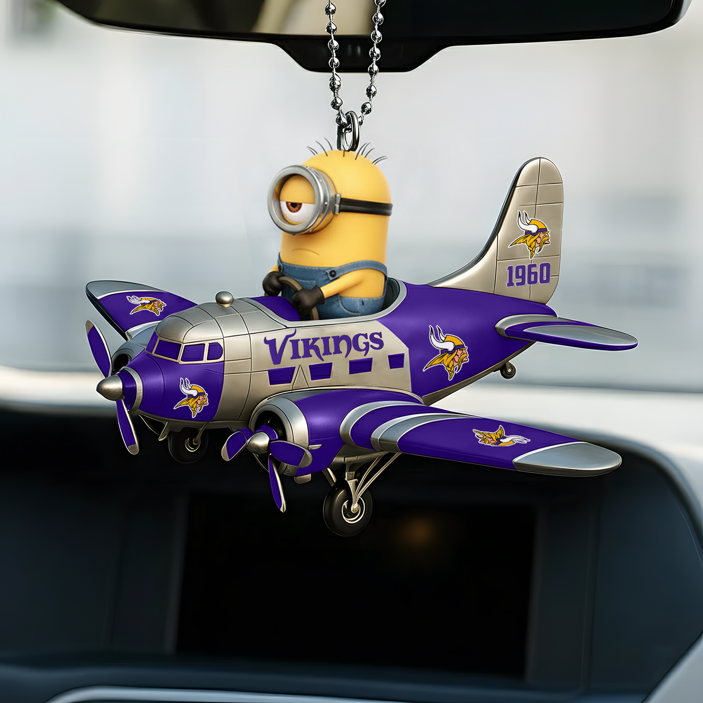 Premium NFL MIN x MINI Car Ornament V1 DATND TANTD