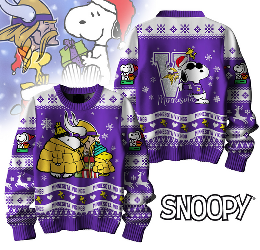 Premium NFL MIN x SNP Ugly Sweater V1 NMD TTV
