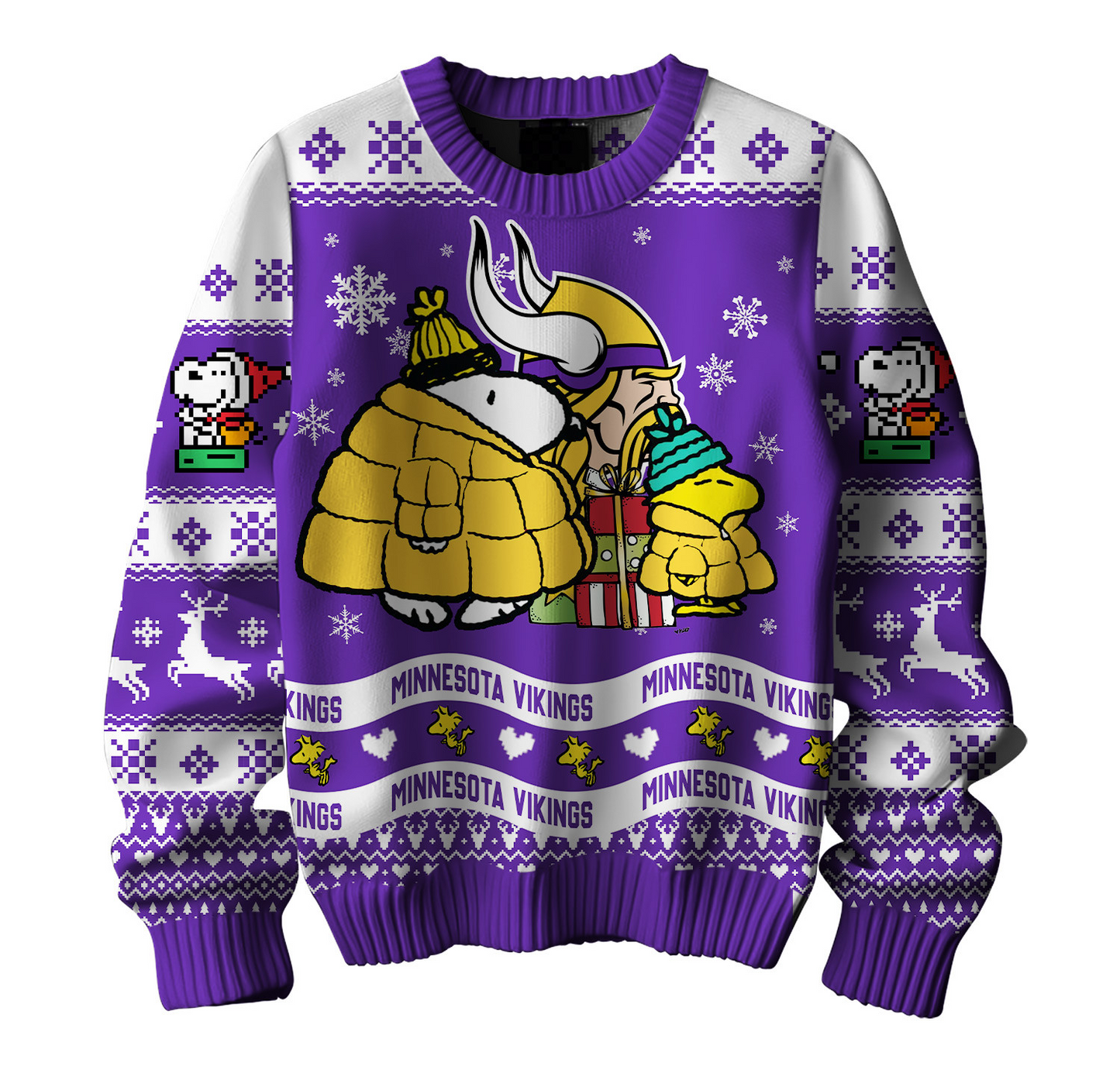 Premium NFL MIN x SNP Ugly Sweater V1 NMD TTV