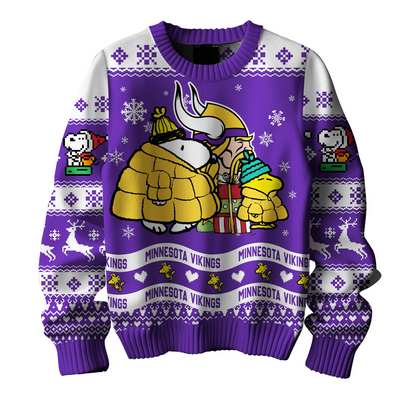 Premium NFL MIN x SNP Ugly Sweater V1 NMD TTV
