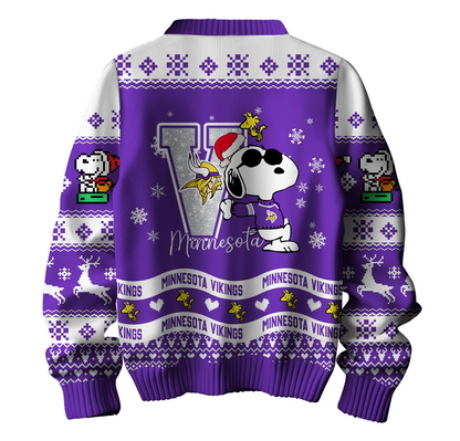 Premium NFL MIN x SNP Ugly Sweater V1 NMD TTV