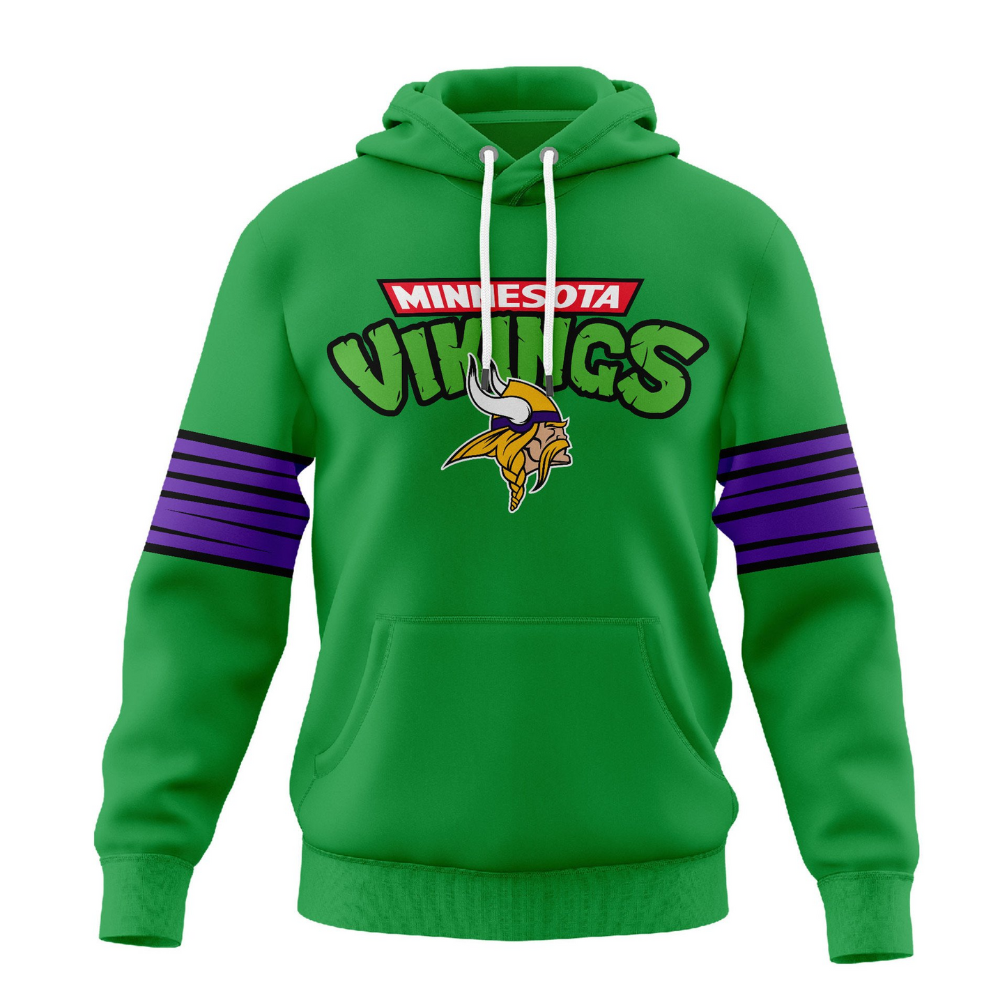Premium NFL MIN x TMNT 35th Anniversary Hoodie V1 NMD TTV