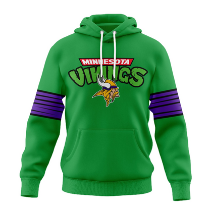 Premium NFL MIN x TMNT 35th Anniversary Hoodie V1 NMD TTV