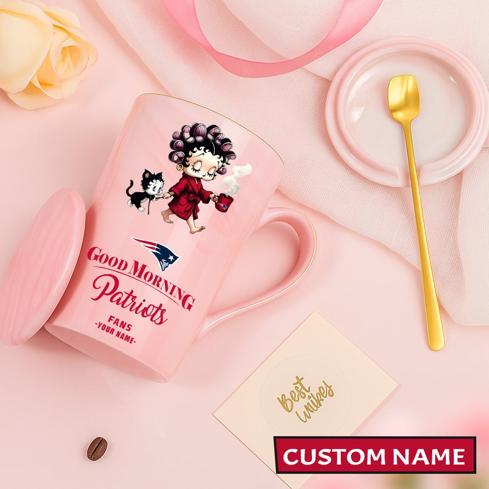 Premium NFL NE Ceramic Women Coffee Mug V1 NMD TTV