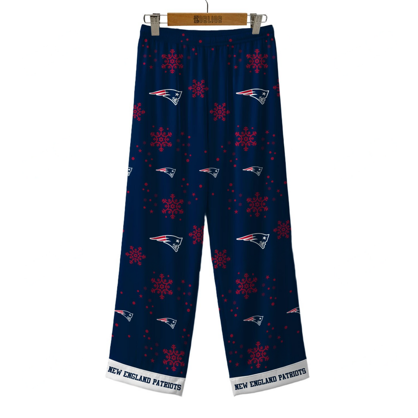 Premium NFL NE Christmas Pajamas V1 NMD TTV