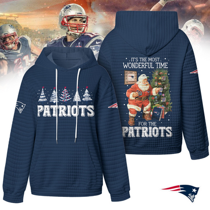 Premium NFL NE Christmas Waffele Hoodie V1 NMD 261125 TTV