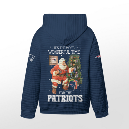 Premium NFL NE Christmas Waffele Hoodie V1 NMD 261125 TTV