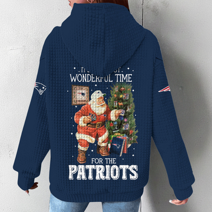 Premium NFL NE Christmas Waffele Hoodie V1 NMD 261125 TTV