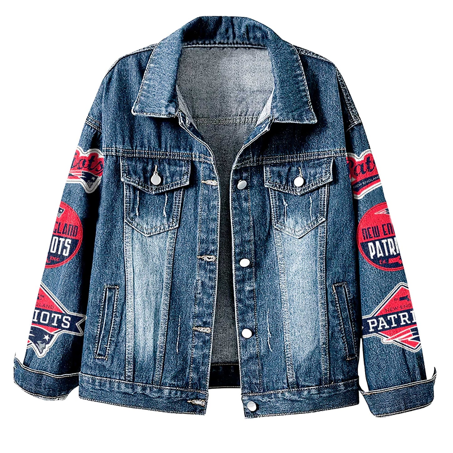 Premium NFL NE Denim Jacket V1 NMD NHM