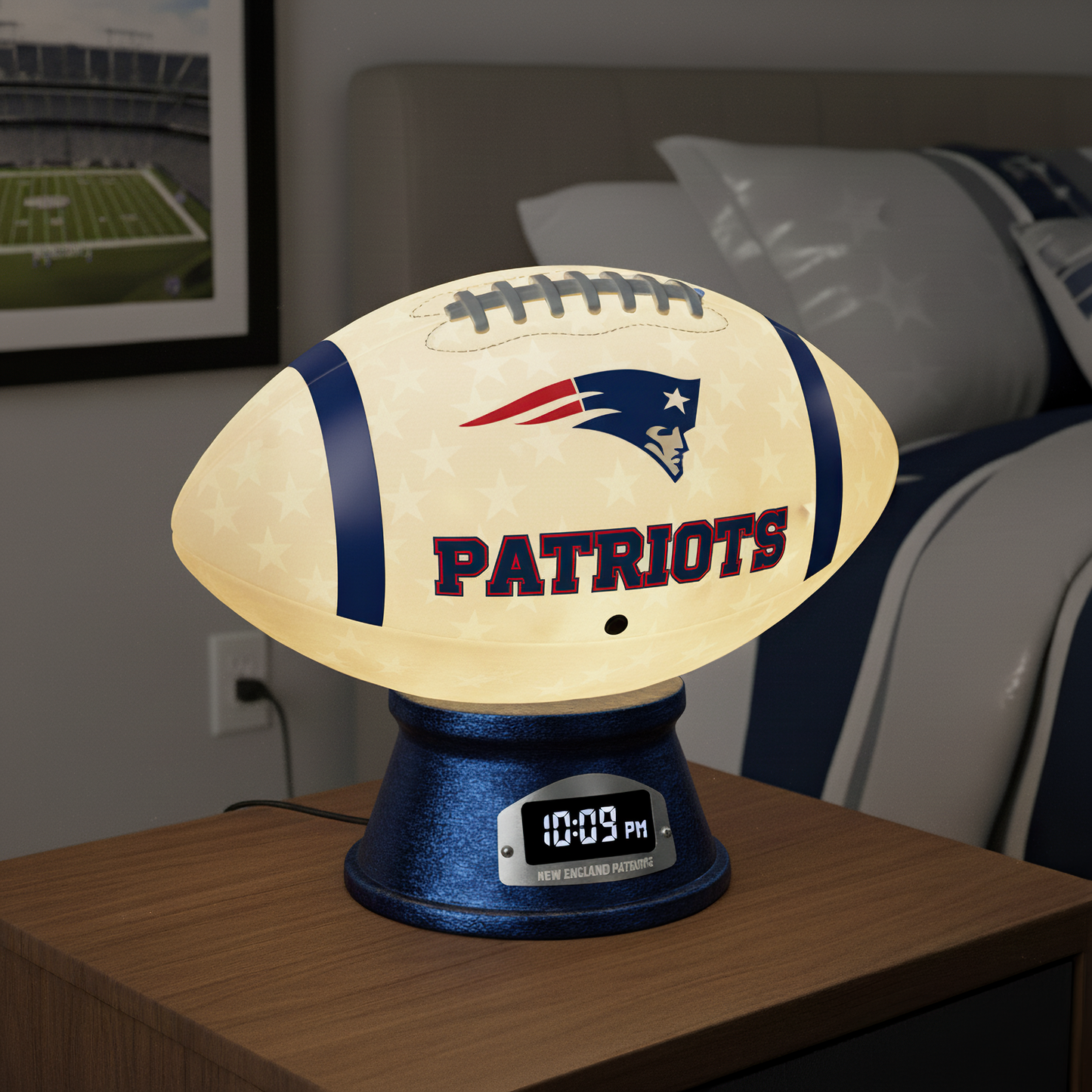 Premium NFL NE LED Football Night Light V1 NMD TTV