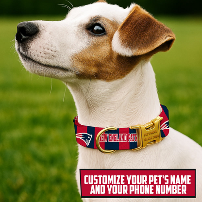 Premium NFL NE Pet Collar V1 NMD TTV