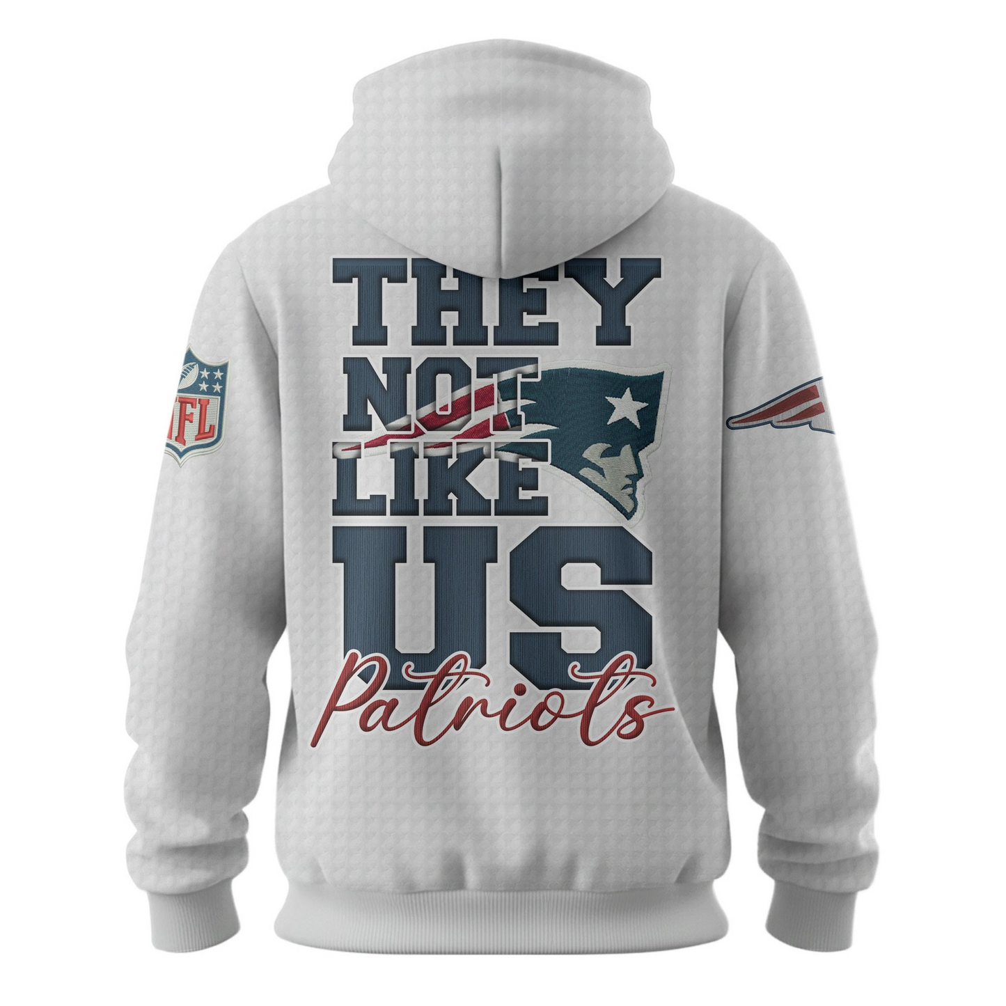 Premium NFL NE They Not Like Us Hoodie V1 NMD25 TTV