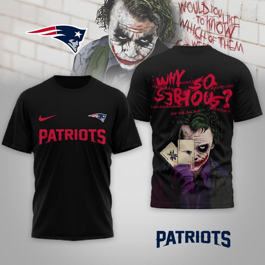 Premium NFL NE x JOK Why So Serious T-shirt V1 NMD TTV