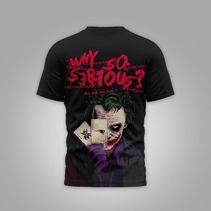Premium NFL NE x JOK Why So Serious T-shirt V1 NMD TTV