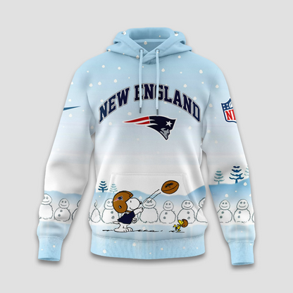 Premium NFL NE x Peanuts Snow Day Hoodie V3 NMD TTV