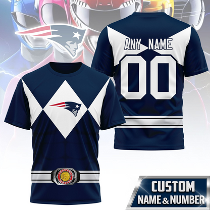Premium NFL NE x PWR T-shirt V1 NMD TTV