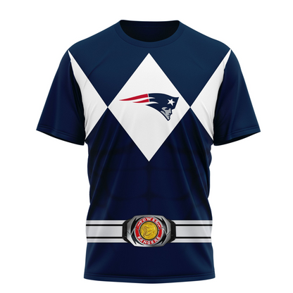 Premium NFL NE x PWR T-shirt V1 NMD TTV