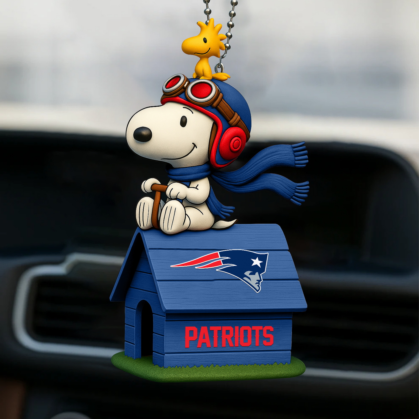 Premium NFL NE x SNP Ornament DatND DVT