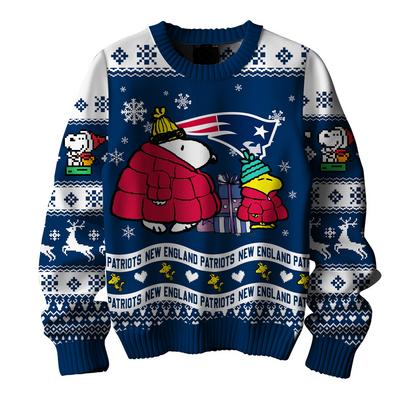 Premium NFL NE x SNP Ugly Sweater V1 NMD TTV