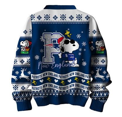 Premium NFL NE x SNP Ugly Sweater V1 NMD TTV
