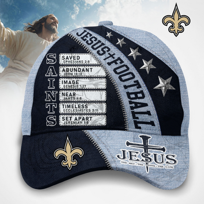Premium NFL NO  Jesus Football Classic Cap V1 NMD TTV