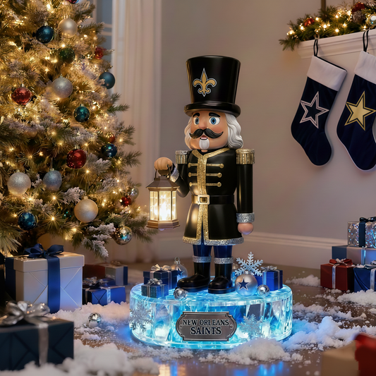 Premium NFL NO LED Nutcracker Holiday Decor V1 NMD 261125 TTV