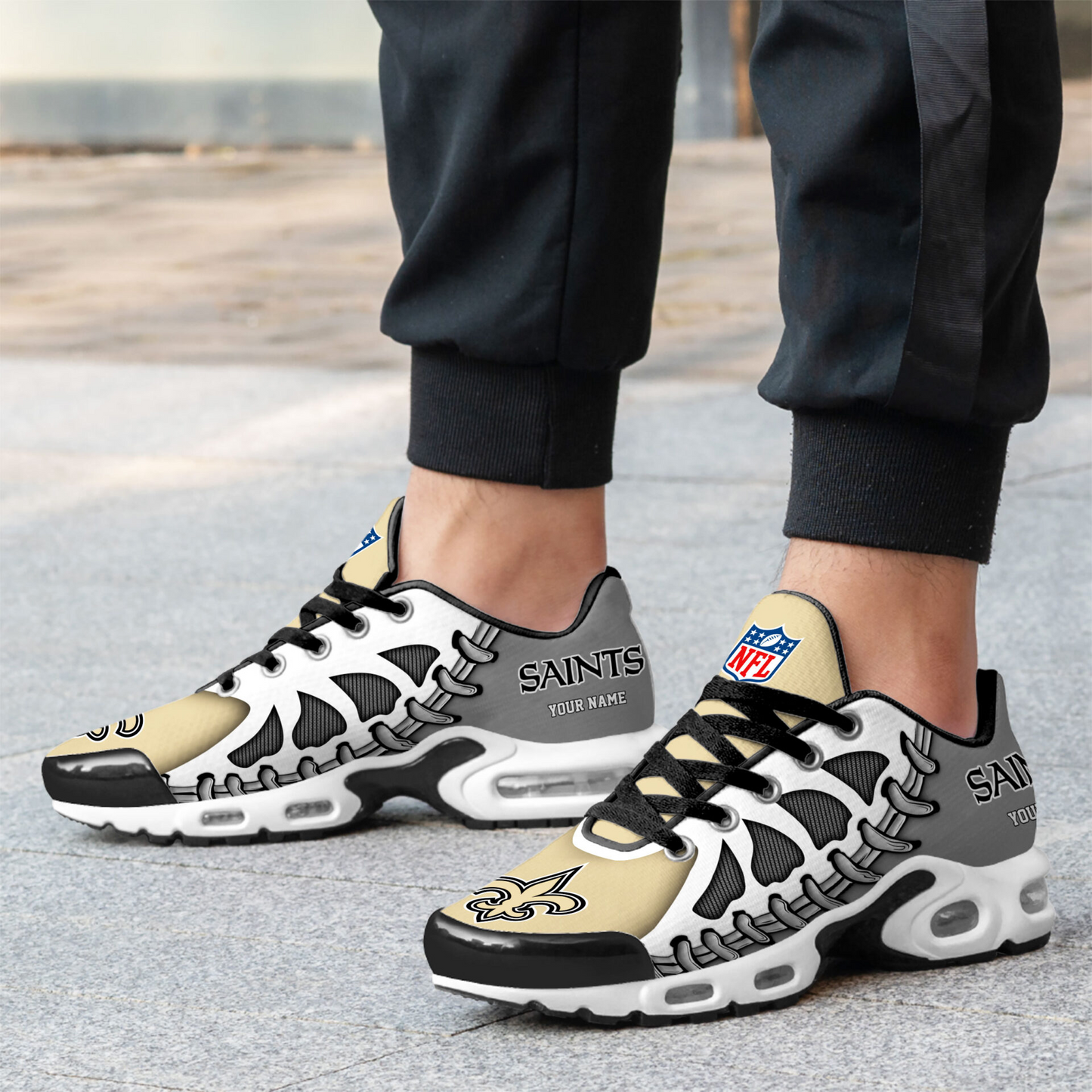 Premium NFL NO Spine Rush Air Max Sneaker V4 NMD  TTV