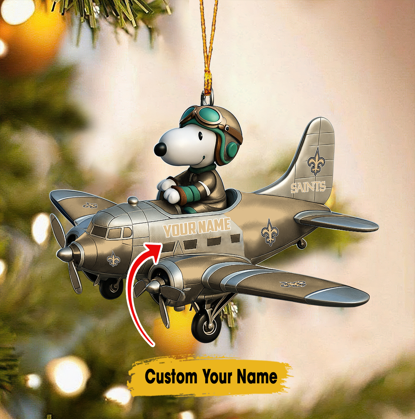 Premium NFL NOS x SNP Christmas Tree Ornament V1 NMD TTV