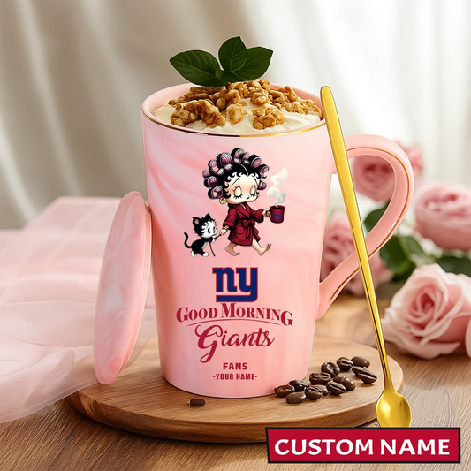 Premium NFL NYG Ceramic Women Coffee Mug V1 NMD TTV