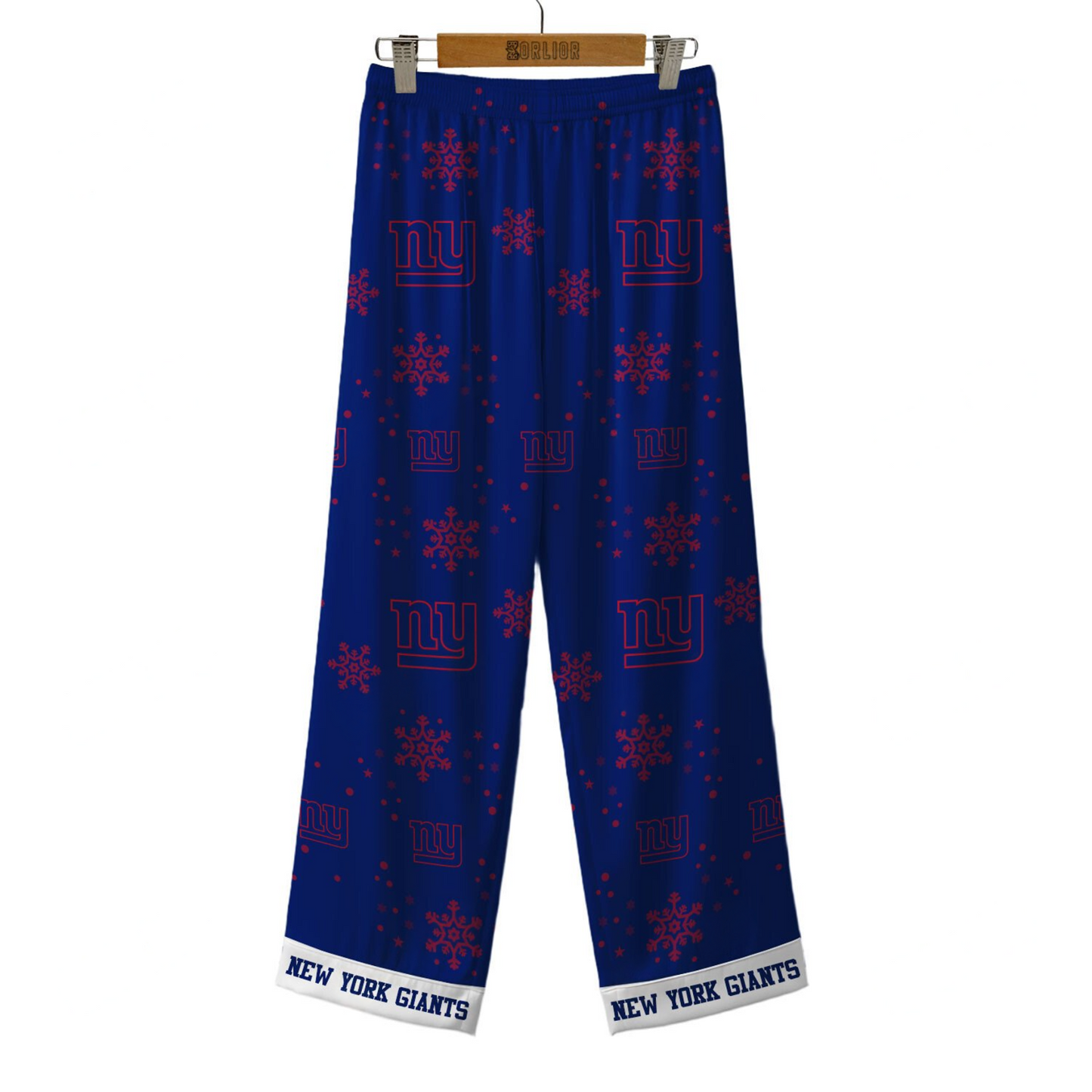 Premium NFL NYG Christmas Pajamas V1 NMD TTV