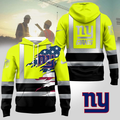 Premium NFL NYG Patriotic Safety Hoodie V1 NMD TTV