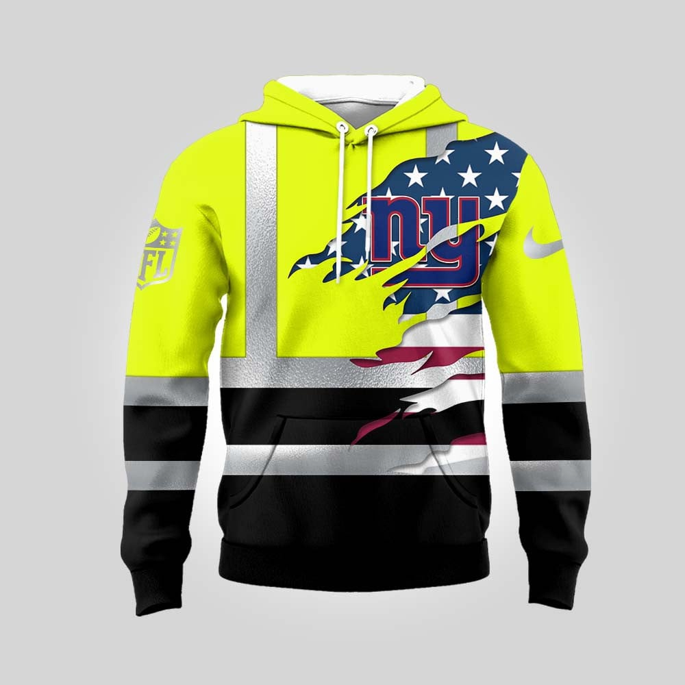 Premium NFL NYG Patriotic Safety Hoodie V1 NMD TTV
