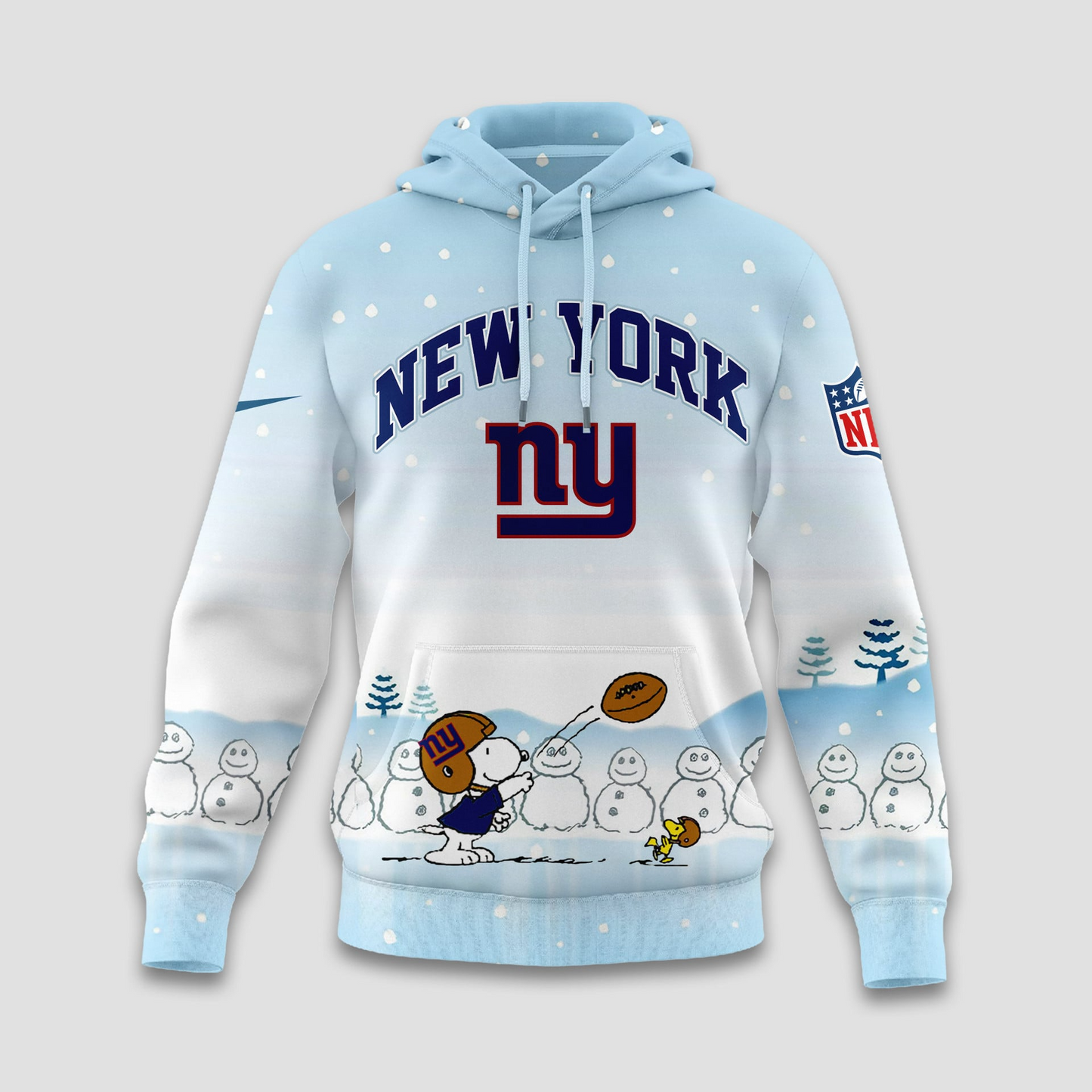 Premium NFL NYG x Peanuts Snow Day Hoodie V3 NMD TTV