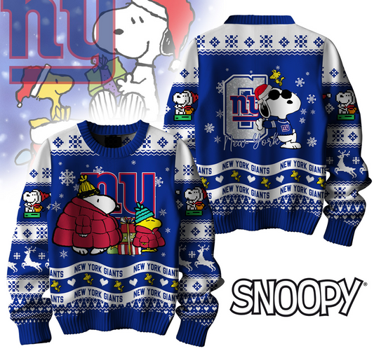 Premium NFL NYG x SNP Ugly Sweater V1 NMD TTV