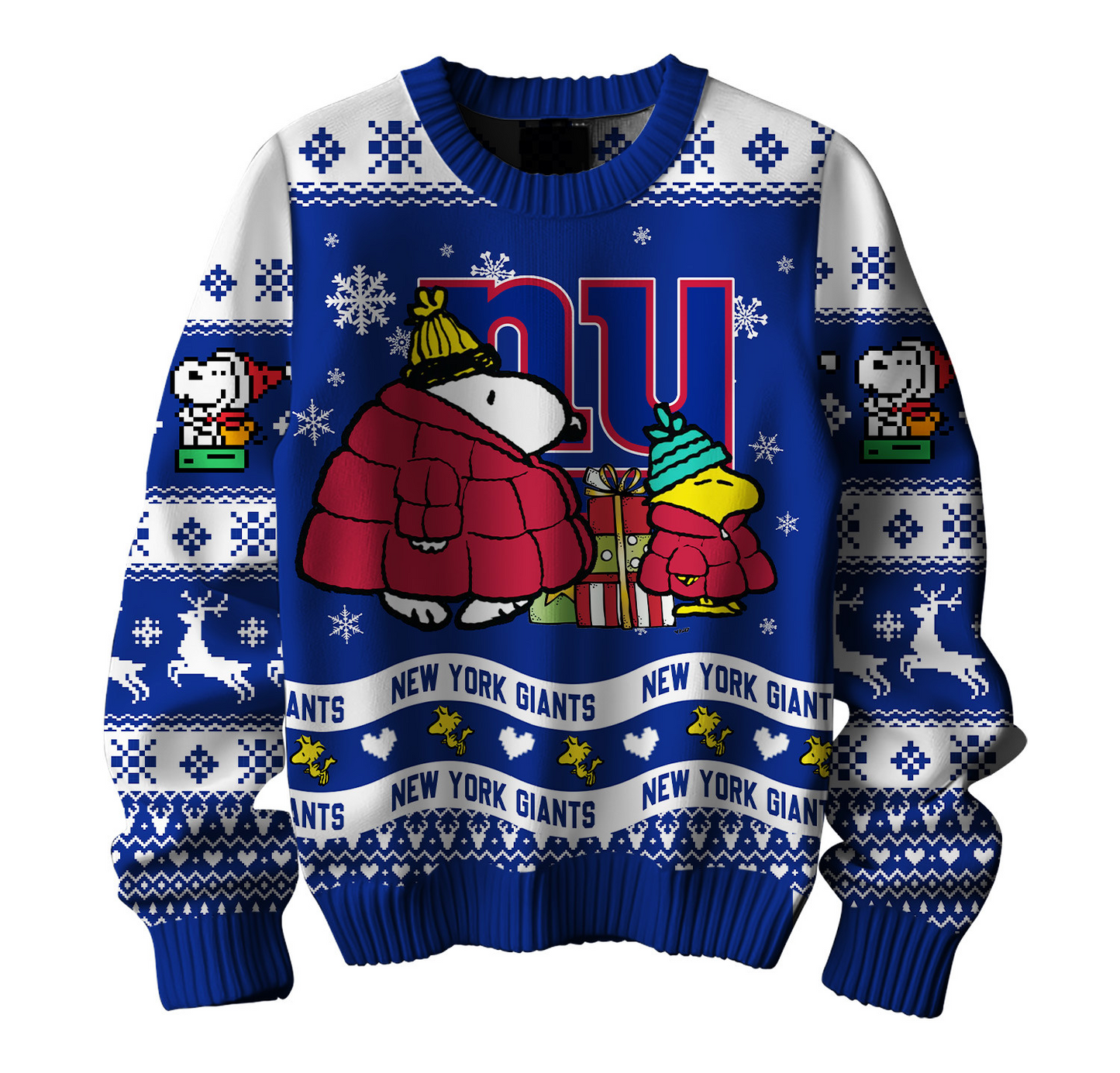 Premium NFL NYG x SNP Ugly Sweater V1 NMD TTV