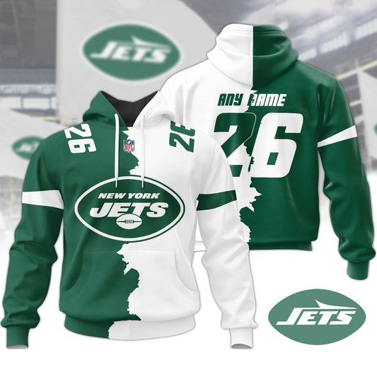 Premium NFL NYJ Home Mix Away Hoodie V1 NMD NHM