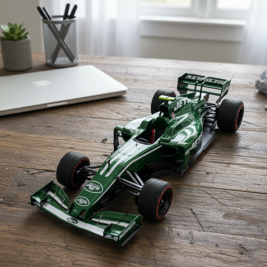 Premium NFL NYJ x F1 Racing Car Collectible Model V1 NMD TTV