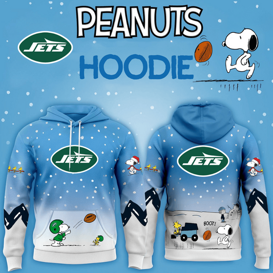 Premium NFL NYJ x Peanuts Hoodie V2 NMD TTV