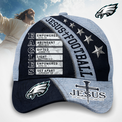 Premium NFL PHI  Jesus Football Classic Cap V1 NMD TTV