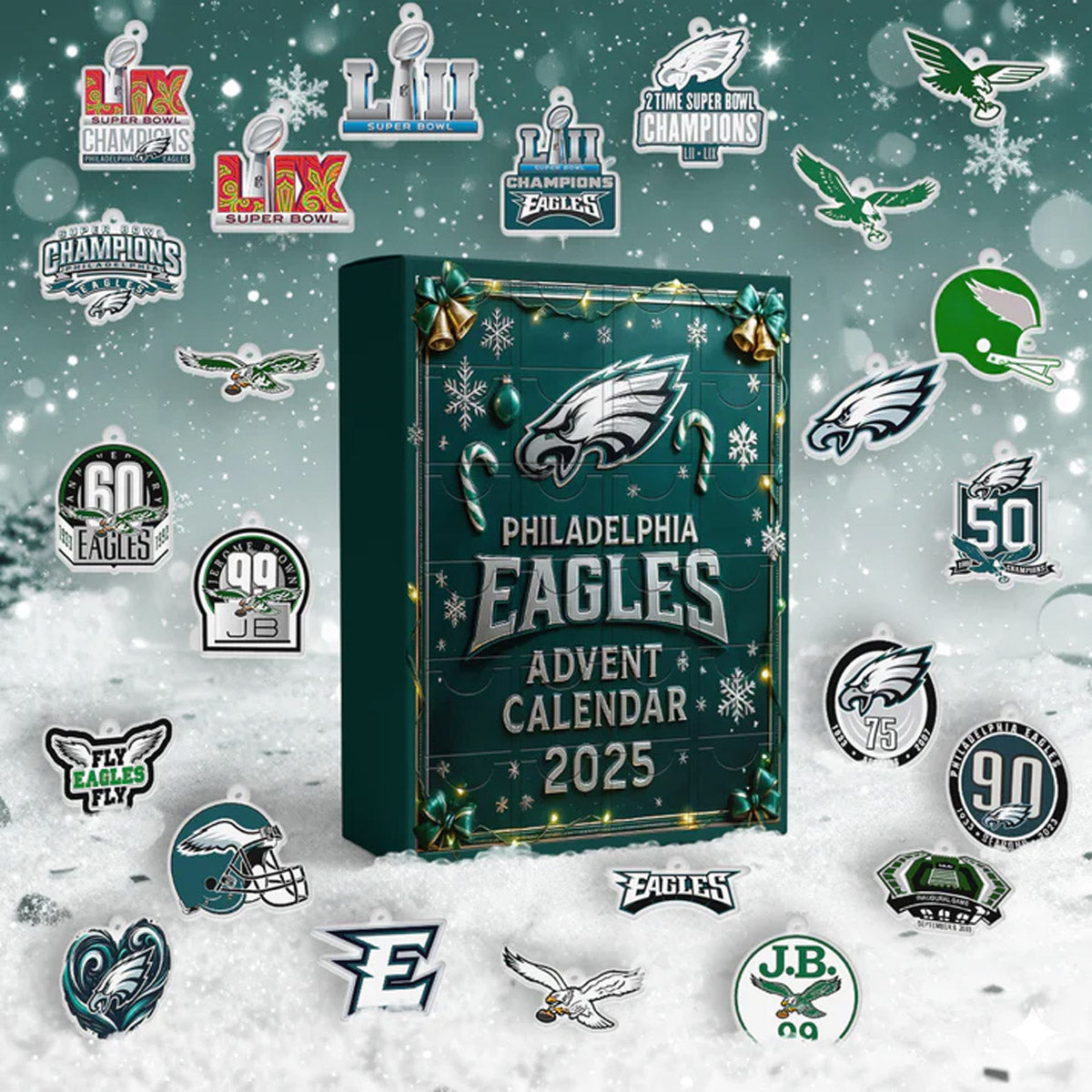 Premium NFL PHI Advent Calendar 2025 V1 NMD NHM