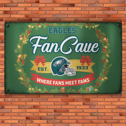 Premium NFL PHI Cave Metal Sign V2 NMD TTV